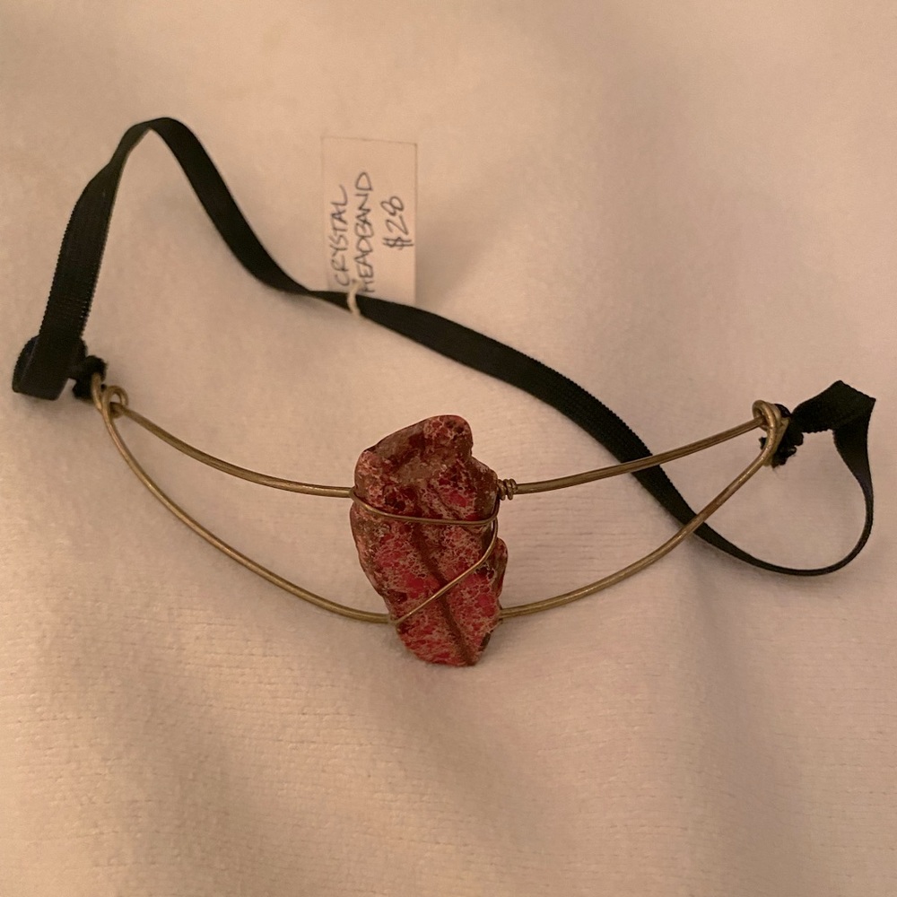 NWT rock/ crystal headband/ head piece Coachella style!